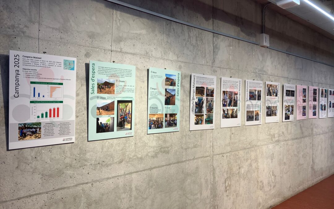 CooperaMalawi presenta a Igualada una exposició sobre la primera missió a Malawi i els reptes del projecte 2026